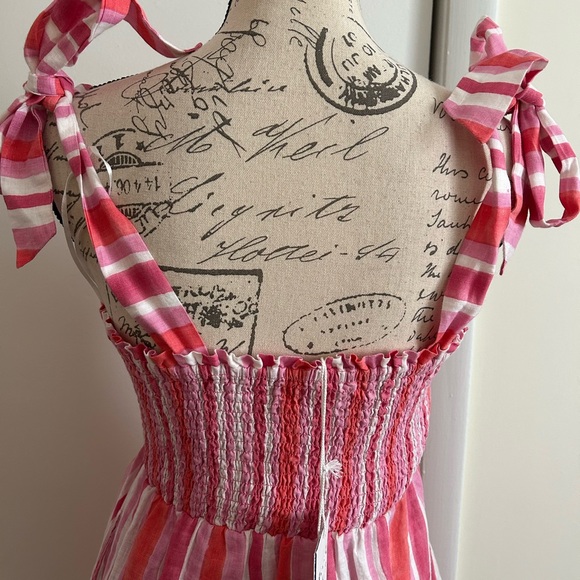 Roller Rabbit Pink and White Striped Sundress - Picture 5 of 6
